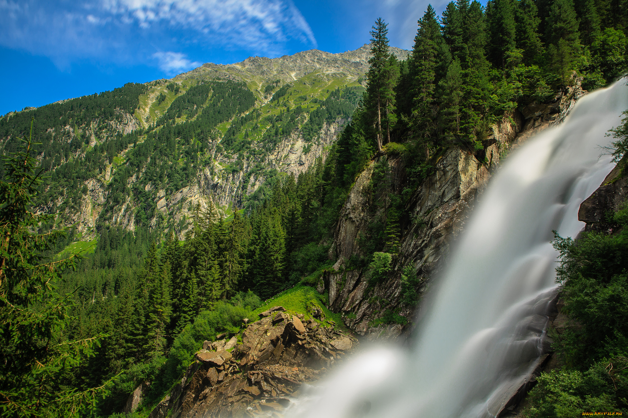 krimml, waterfalls, austria, , , , , alps, , , , , 